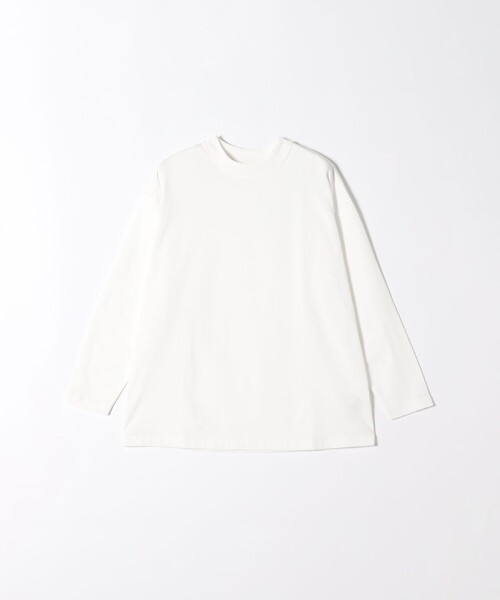 SHIPS any(シップス エニィ)の「SHIPS any:〈洗濯機可能〉マルチ ロングスリーブ ワイド TEE(Tシャツ/カットソー・レディース・ホワイト/ブラウン/オフホワイト・ONE SIZE)」の10枚目の写真