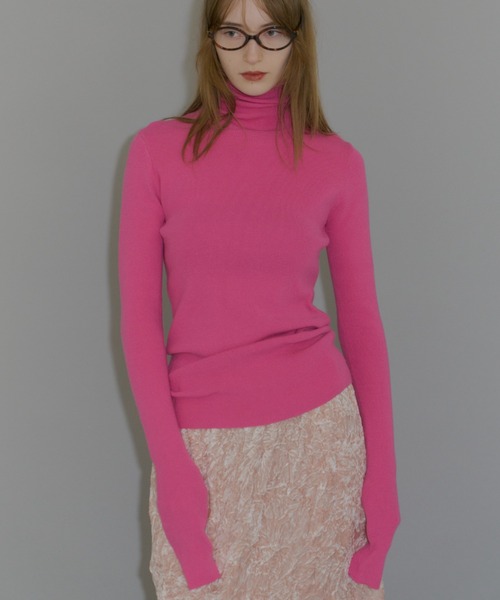 yae（ヤエ）の「Super long sleeve rib knit / スーパーロングスリーブ