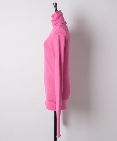 yae（ヤエ）の「Super long sleeve rib knit / スーパーロングスリーブリブニット（ニット/セーター・レディース・グレー/ブラック/レッド/ピンク/ブルー・FREE）」の22枚目の写真