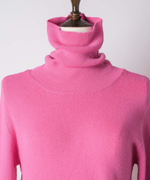 yae（ヤエ）の「Super long sleeve rib knit / スーパーロングスリーブリブニット（ニット/セーター・レディース・グレー/ブラック/レッド/ピンク/ブルー・FREE）」の14枚目の写真