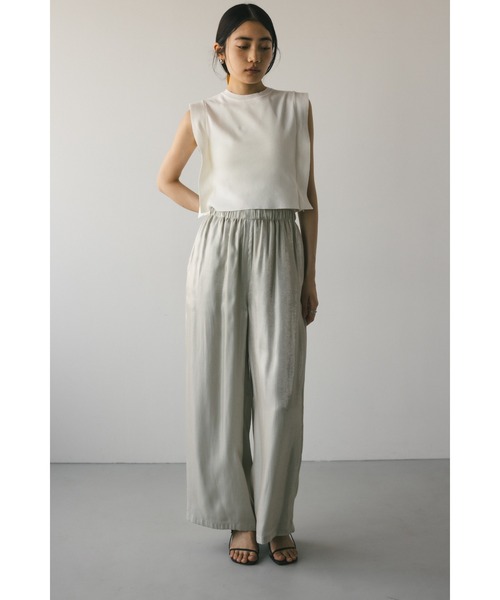 STYLEMIXER(スタイルミキサー)の「メタリックイージーパンツ(その他パンツ・レディース・グレー/オレンジ/アイボリー・MEDIUM/SMALL)」の9枚目の写真