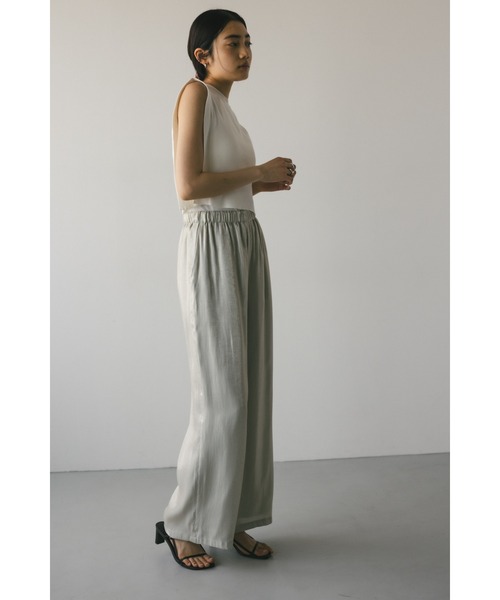 STYLEMIXER(スタイルミキサー)の「メタリックイージーパンツ(その他パンツ・レディース・グレー/オレンジ/アイボリー・MEDIUM/SMALL)」の10枚目の写真