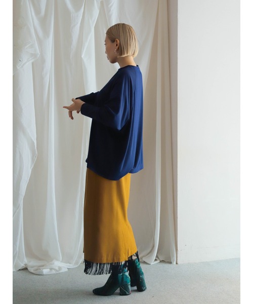 【セール】ドライ天竺 オーバーP/O（Tシャツ/カットソー）｜FIL DE FER（フィルデフェール）