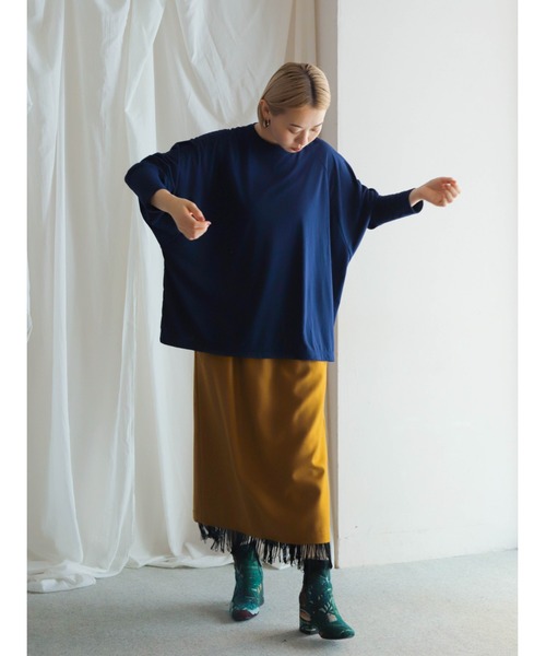 【セール】ドライ天竺 オーバーP/O（Tシャツ/カットソー）｜FIL DE FER（フィルデフェール）