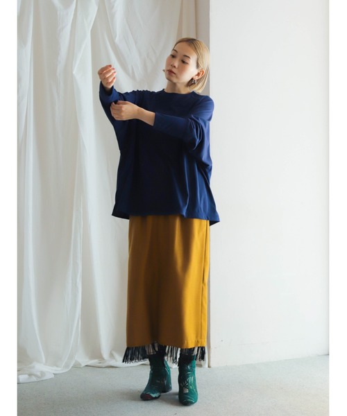 【セール】ドライ天竺 オーバーP/O（Tシャツ/カットソー）｜FIL DE FER（フィルデフェール）