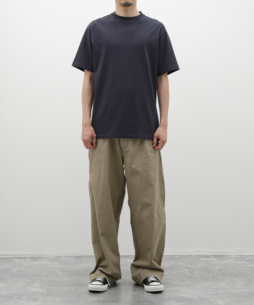 GOLD（ゴールド）の「GOLD / ゴールド SELVEDGE WEAPON WIDE TROUSERS GL42426（チノパンツ・メンズ・ベージュ系その他・LARGE/MEDIUM）」の2枚目の写真