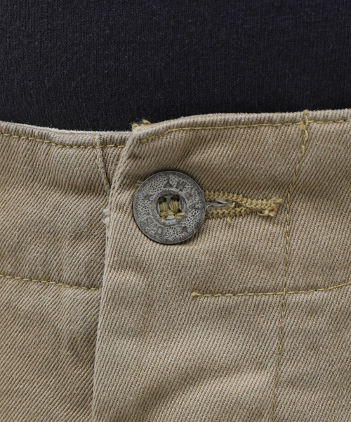 GOLD（ゴールド）の「GOLD / ゴールド SELVEDGE WEAPON WIDE TROUSERS GL42426（チノパンツ・メンズ・ベージュ系その他・LARGE/MEDIUM）」の11枚目の写真