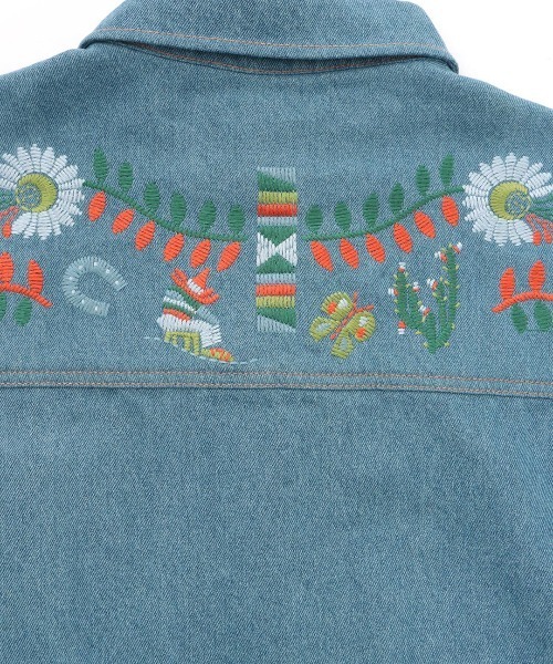 刺繍デニムシャツ（シャツ/ブラウス）｜チチカカ（チチカカ）