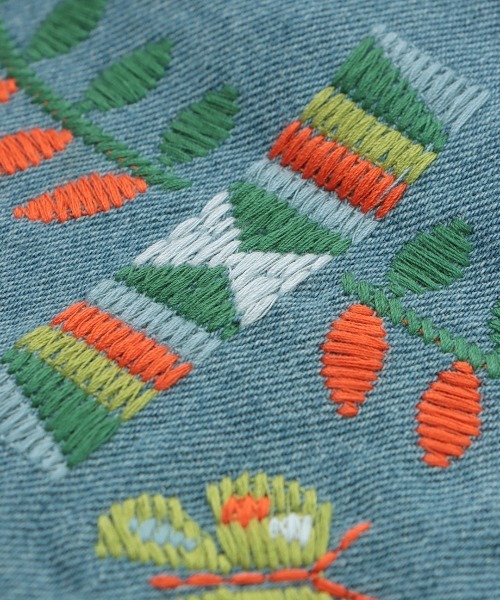 刺繍デニムシャツ（シャツ/ブラウス）｜チチカカ（チチカカ）