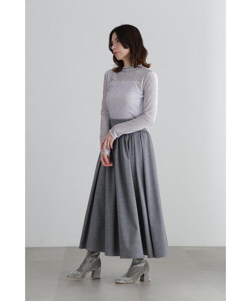 JILL STUART（ジルスチュアート）の「◆起毛トリコットシアートップス（Tシャツ/カットソー・レディース・ブラック/グレー/ホワイト・FREE）」の16枚目の写真