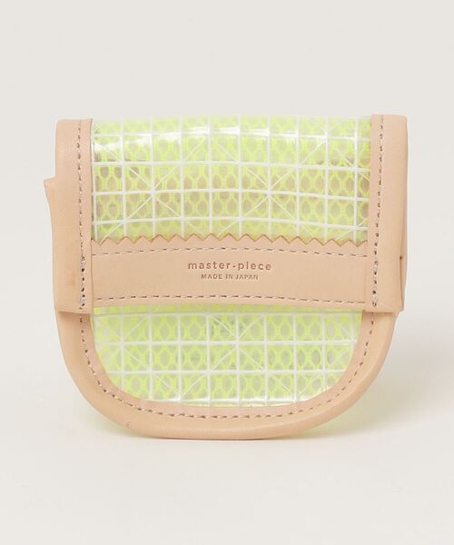 master-piece(マスターピース)の「【master-piece/マスターピース】 Lattice マルチケース(ポーチ・メンズ・ベージュ/イエロー/ブラック/サックスブルー・FREE)」の1枚目の写真
