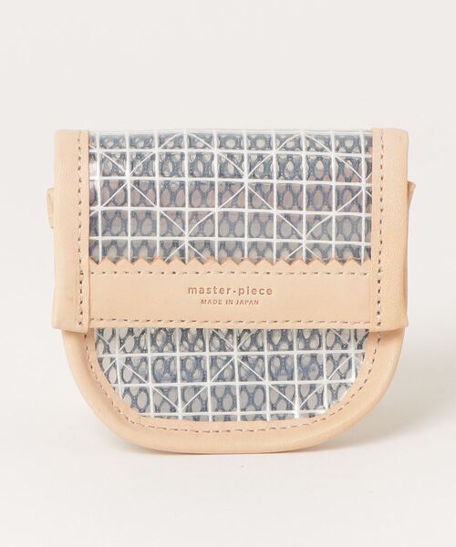master-piece(マスターピース)の「【master-piece/マスターピース】 Lattice マルチケース(ポーチ・メンズ・ベージュ/イエロー/ブラック/サックスブルー・FREE)」の2枚目の写真