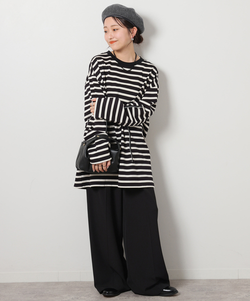 JOURNAL STANDARD relume（ジャーナルスタンダード　レリューム）の「《追加》RELUME ベレー（ハンチング/ベレー帽・レディース・ブラック/チャコールグレー/ブルー・FREE）」の9枚目の写真