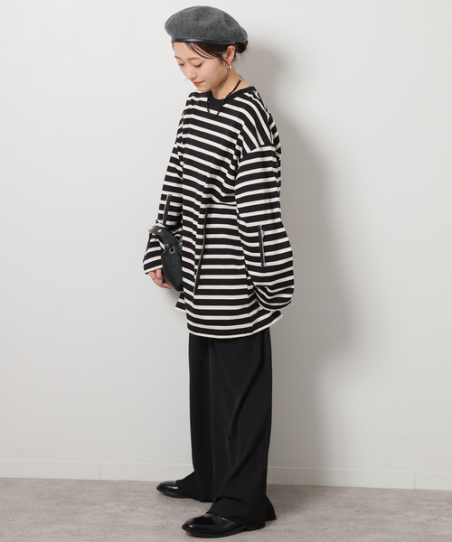 JOURNAL STANDARD relume（ジャーナルスタンダード　レリューム）の「《追加》RELUME ベレー（ハンチング/ベレー帽・レディース・ブラック/チャコールグレー/ブルー・FREE）」の10枚目の写真