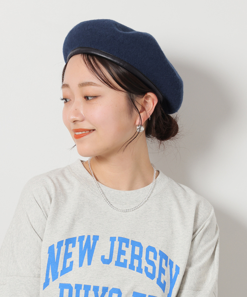 JOURNAL STANDARD relume（ジャーナルスタンダード　レリューム）の「《追加》RELUME ベレー（ハンチング/ベレー帽・レディース・ブラック/チャコールグレー/ブルー・FREE）」の13枚目の写真