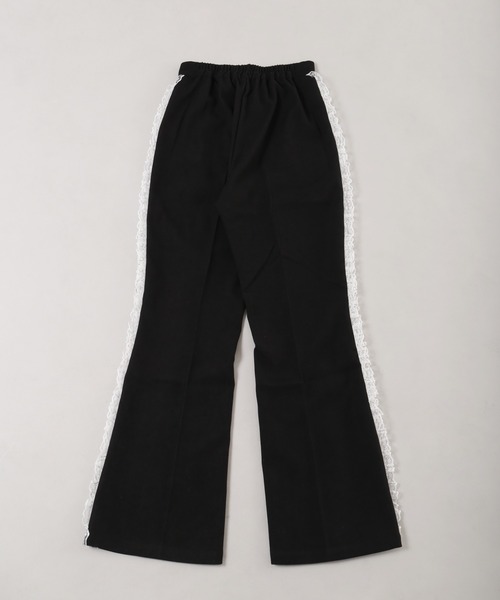 WC(ダブル シー)の「レースラインフレアパンツ(その他パンツ・レディース・グレー/ブラック・FREE)」の13枚目の写真