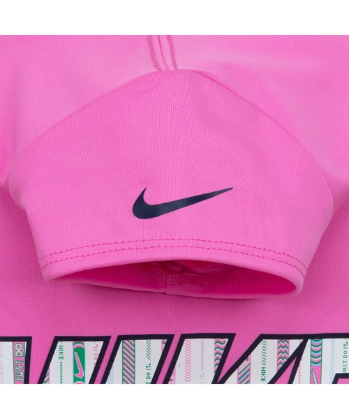 NIKE（ナイキ）の「【NIKE】NKG HAPPY CAMPER SPRINTER SET/Tシャツ＆ショートパンツ/上下セットアップ/ナイキ/キッズ（Tシャツ/カットソー・キッズ・パープル/ピンク・105cm/110cm/115cm/120cm）」の5枚目の写真