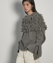 THE YOn | ループシャギーニットスヌード(ネックウォーマー/スヌード)