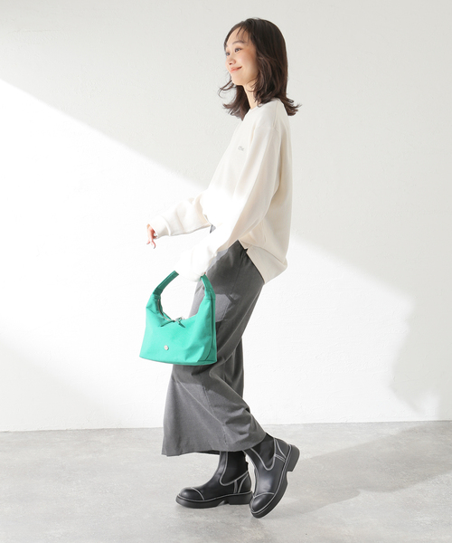 LACOSTE(ラコステ)の「LACOSTE / ラコステ 417別注 ワッフルロングスリーブ(Tシャツ/カットソー・メンズ・ホワイト/ブラック/チャコールグレー・3/4/5)」の7枚目の写真