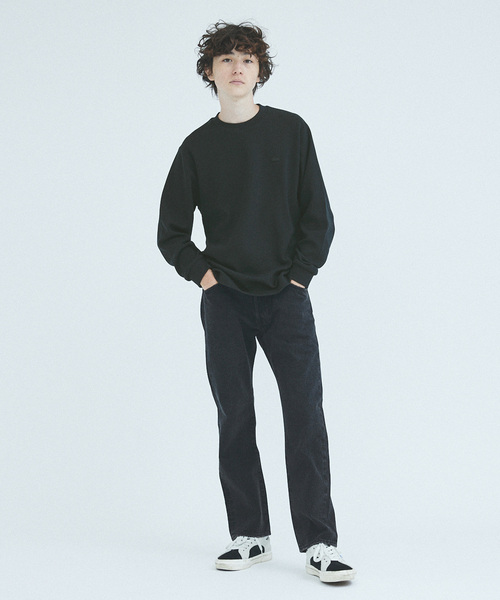 LACOSTE(ラコステ)の「LACOSTE / ラコステ 417別注 ワッフルロングスリーブ(Tシャツ/カットソー・メンズ・ホワイト/ブラック/チャコールグレー・3/4/5)」の8枚目の写真
