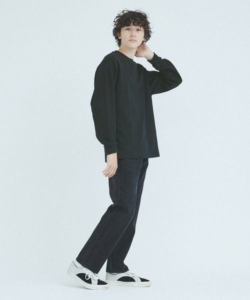 LACOSTE(ラコステ)の「LACOSTE / ラコステ 417別注 ワッフルロングスリーブ(Tシャツ/カットソー・メンズ・ホワイト/ブラック/チャコールグレー・3/4/5)」の15枚目の写真