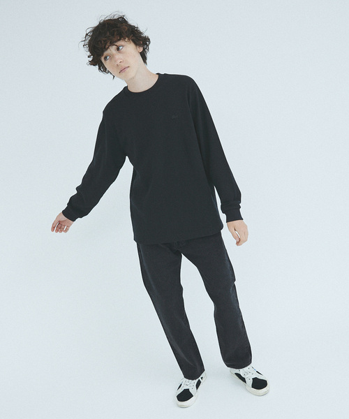 LACOSTE(ラコステ)の「LACOSTE / ラコステ 417別注 ワッフルロングスリーブ(Tシャツ/カットソー・メンズ・ホワイト/ブラック/チャコールグレー・3/4/5)」の16枚目の写真