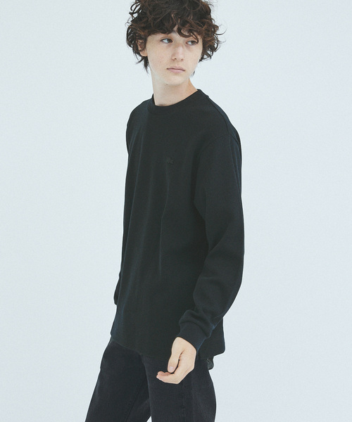 LACOSTE(ラコステ)の「LACOSTE / ラコステ 417別注 ワッフルロングスリーブ(Tシャツ/カットソー・メンズ・ホワイト/ブラック/チャコールグレー・3/4/5)」の19枚目の写真