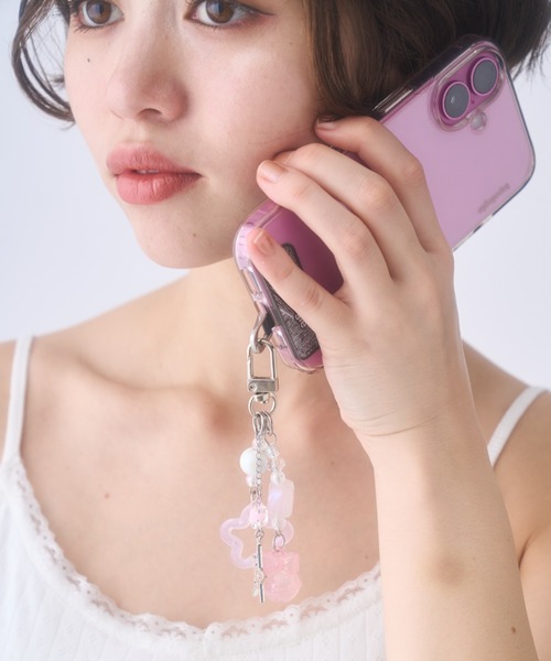 手まり　ストラップ　チャーム Multi motif keystrap / マルチモチーフキーストラップ（その他