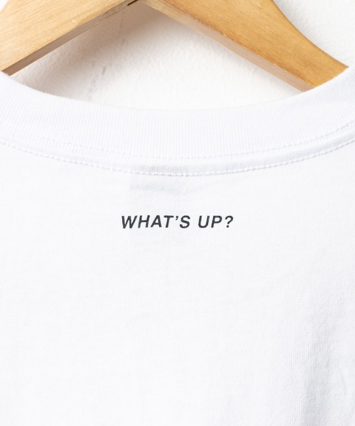NO WAY(ノーウェイ)の「/ミドルウェイト/プリント ショートスリーブ コットンTシャツ(Tシャツ/カットソー・レディース・ホワイト/ブラック/ブルー系・MEDIUM/LARGE)」の7枚目の写真
