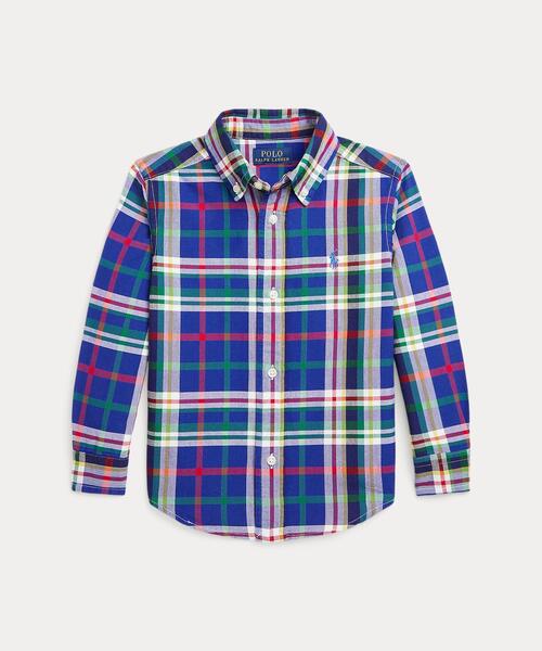 【セール】プラッド コットン オックスフォード シャツ(シャツ/ブラウス)|POLO RALPH LAUREN CHILDRENSWEAR(ポロ ラルフ ローレン チルドレンズウェア)