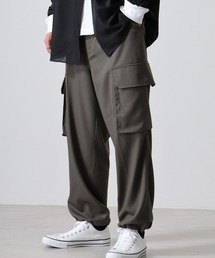 Hem spindle Cargo pants / TR裾スピンドルカーゴパンツ