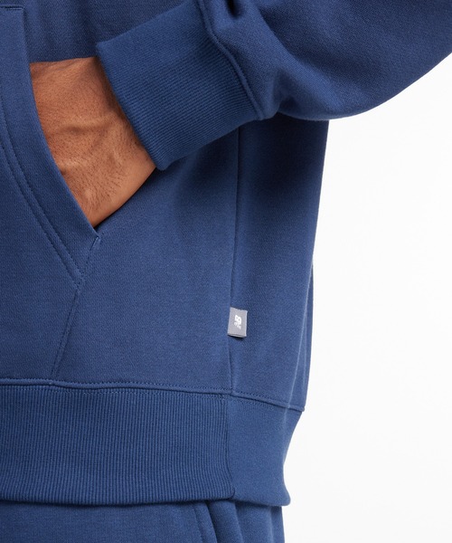 NEW BALANCE（ニューバランス）の「グラフィックフレンチテリースウェットフーディ（パーカー・メンズ・ネイビー/セージグリーン・SMALL/MEDIUM/LARGE/X-LARGE/XX-LARGE）」の11枚目の写真