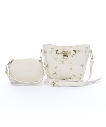 clear | ポーチ付き刺繍ミニバッグ≪2024AW新作≫(ショルダーバッグ)