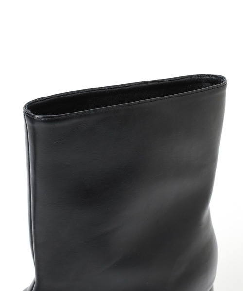 BAYFLOW（ベイフロー）の「ワイドミドルブーツ（ブーツ・レディース・ブラック/アイボリー・LARGE/MEDIUM）」の12枚目の写真