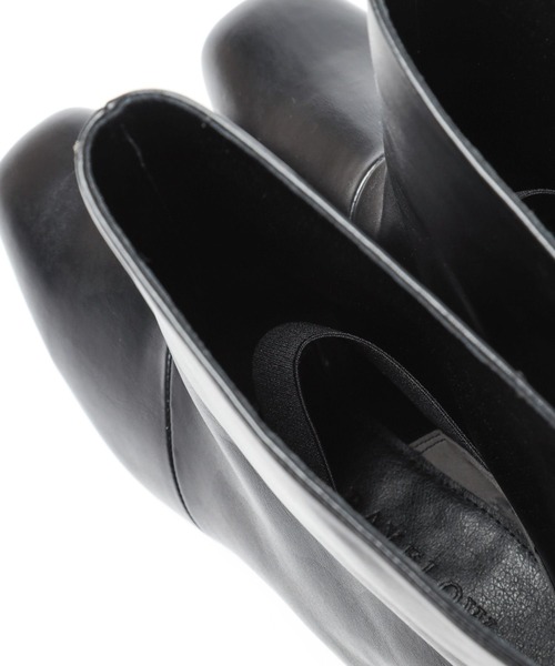 BAYFLOW（ベイフロー）の「ワイドミドルブーツ（ブーツ・レディース・ブラック/アイボリー・LARGE/MEDIUM）」の16枚目の写真