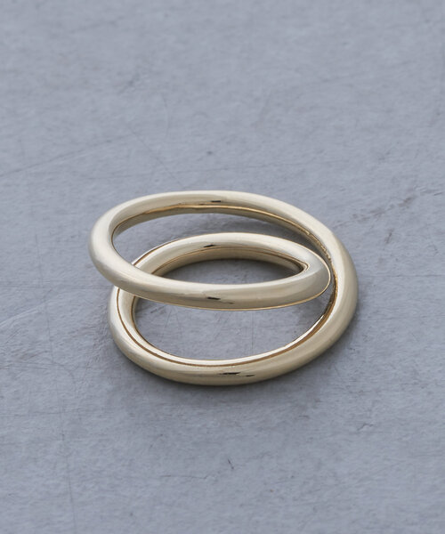 RAY CASSIN（レイカズン）の「2連リング（リング・レディース・シルバー/ゴールド・FREE）」の12枚目の写真