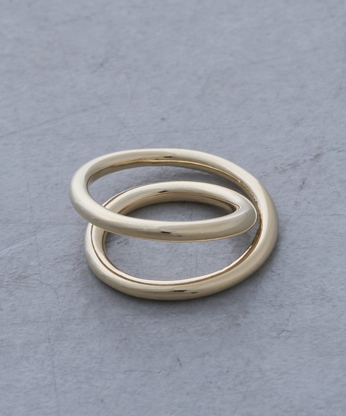 RAY CASSIN（レイカズン）の「2連リング（リング・レディース・シルバー/ゴールド・FREE）」の7枚目の写真