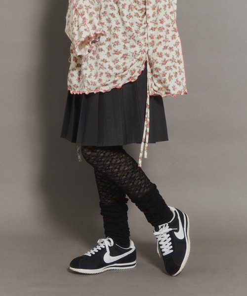 WC（ダブル シー）の「ロングレースレギンス（その他パンツ・レディース・ホワイト/ピンク/ブラック・FREE）」の5枚目の写真