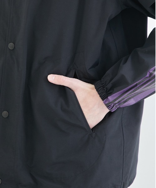Needles(ニードルス)の「【Needles/ニードルズ】STUDIOUS別注 Coach Jacket(ブルゾン・メンズ・ブラック・M/S/XS)」の5枚目の写真