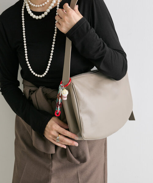 ear PAPILLONNER（イアパピヨネ）の「ポップコーンストラップ/チャーム/ストラップ/キーホルダー（チャーム・レディース・アイボリー/レッド・FREE）」の22枚目の写真