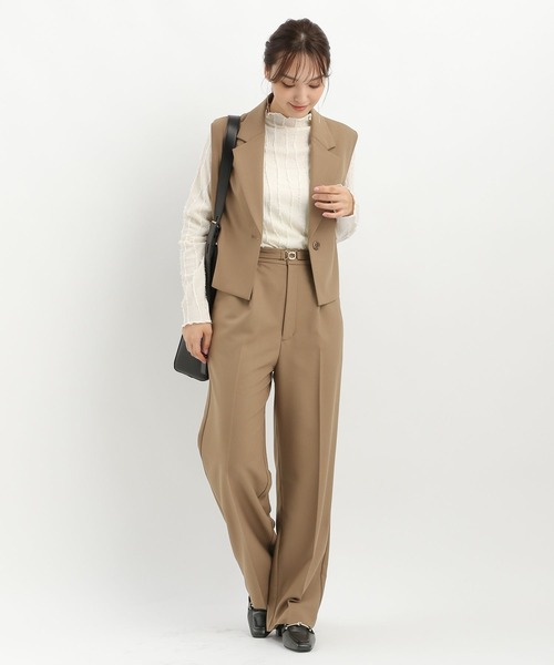 Andemiu（アンデミュウ）の「テーラーベスト152264（ベスト・レディース・ブルー/ブラック/ブラウン・FREE）」の8枚目の写真