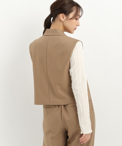 Andemiu（アンデミュウ）の「テーラーベスト152264（ベスト・レディース・ブルー/ブラック/ブラウン・FREE）」の11枚目の写真