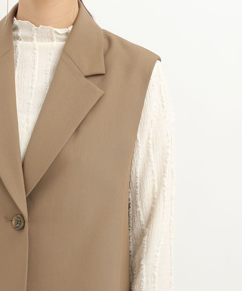 Andemiu（アンデミュウ）の「テーラーベスト152264（ベスト・レディース・ブルー/ブラック/ブラウン・FREE）」の14枚目の写真