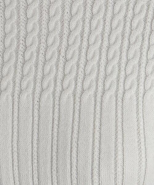 grove（グローブ）の「◆【毛玉軽減／洗える】ミニケーブルニット（ニット/セーター・レディース・オフホワイト/ブラック/ブラウン系/レッド系/ライトグレー系9・02/03/01/04/05）」の18枚目の写真