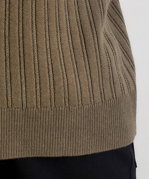 grove（グローブ）の「◆【毛玉軽減／洗える】ミニケーブルニット（ニット/セーター・レディース・オフホワイト/ブラック/ブラウン系/レッド系/ライトグレー系9・02/03/01/04/05）」の8枚目の写真