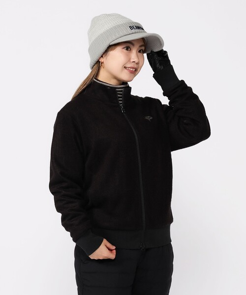 BEAMS GOLF(ビームスゴルフ)の「〈WOMEN〉ORANGE LABEL / エアシャット 裏付き フルジップブルゾン(ブルゾン・レディース・ホワイト/ブラック・SMALL/MEDIUM/LARGE)」の16枚目の写真