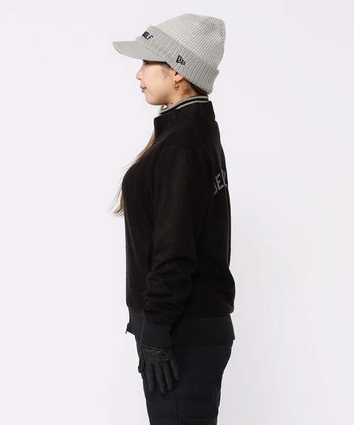 BEAMS GOLF(ビームスゴルフ)の「〈WOMEN〉ORANGE LABEL / エアシャット 裏付き フルジップブルゾン(ブルゾン・レディース・ホワイト/ブラック・SMALL/MEDIUM/LARGE)」の17枚目の写真