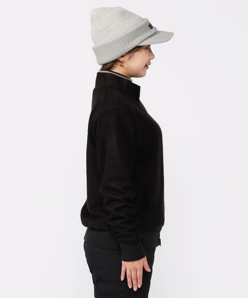 BEAMS GOLF(ビームスゴルフ)の「〈WOMEN〉ORANGE LABEL / エアシャット 裏付き フルジップブルゾン(ブルゾン・レディース・ホワイト/ブラック・SMALL/MEDIUM/LARGE)」の3枚目の写真