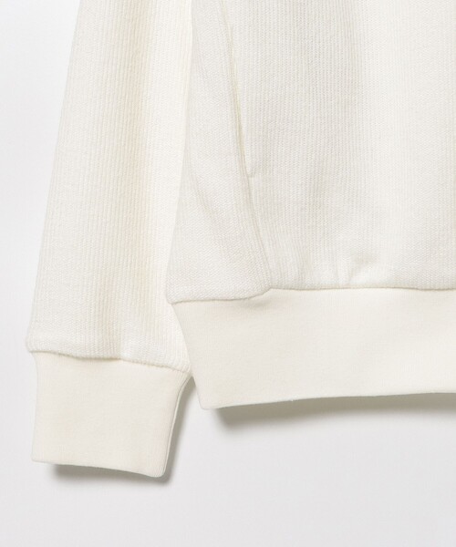 BEAMS GOLF(ビームスゴルフ)の「〈WOMEN〉ORANGE LABEL / エアシャット 裏付き フルジップブルゾン(ブルゾン・レディース・ホワイト/ブラック・SMALL/MEDIUM/LARGE)」の7枚目の写真