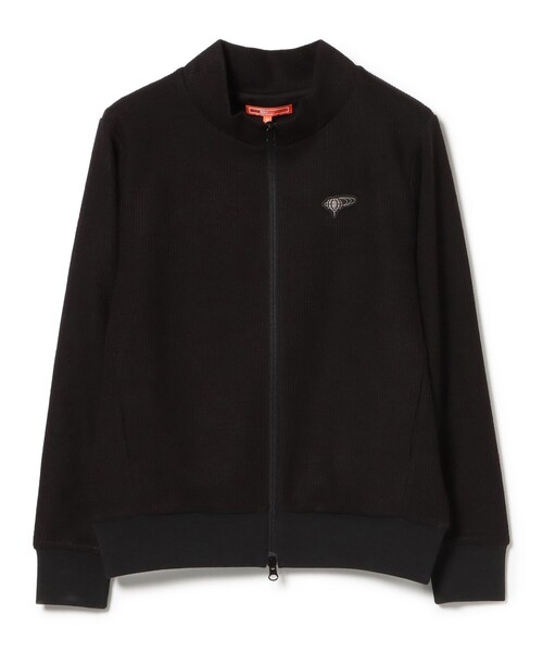 BEAMS GOLF(ビームスゴルフ)の「〈WOMEN〉ORANGE LABEL / エアシャット 裏付き フルジップブルゾン(ブルゾン・レディース・ホワイト/ブラック・SMALL/MEDIUM/LARGE)」の12枚目の写真
